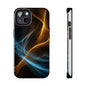 Dynamic Wave Tough Phone Case - Durable and Stylish