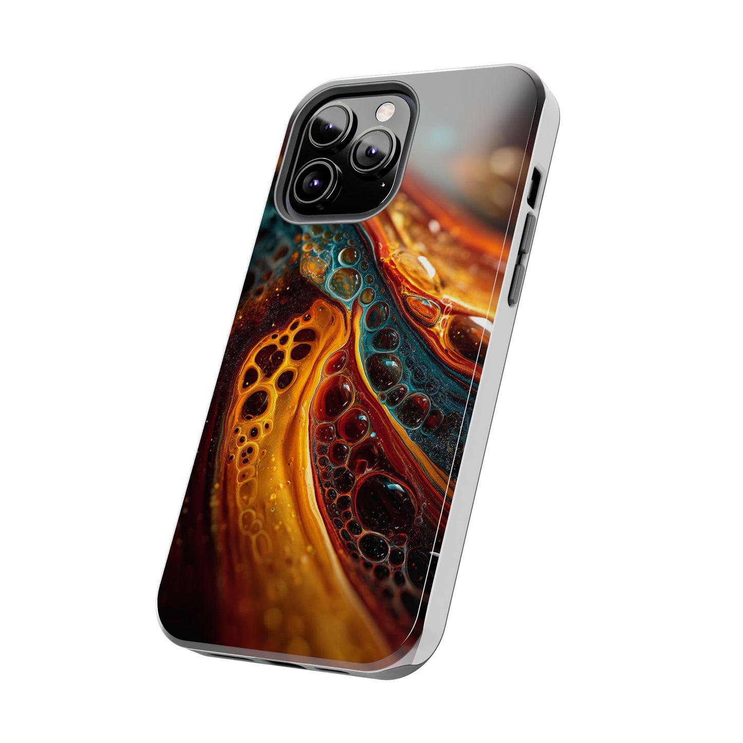 Vibrant Abstract Tough Phone Cases – Durable & Stylish Protection