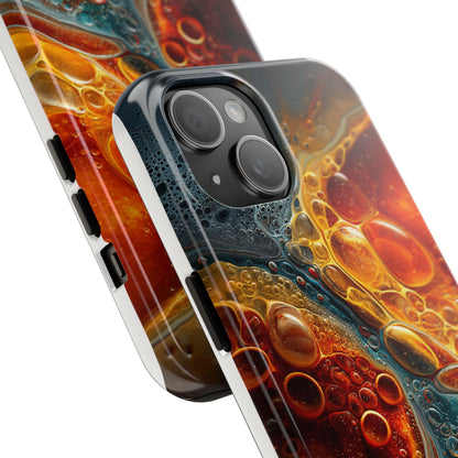 Vibrant Abstract Tough Phone Case - Protect Your Device with Style