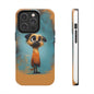 Cute Cartoon Dog Tough Phone Case for Pet Lovers