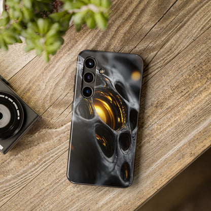 Tough Phone Case | Edgy Protective Cover, Modern Design, Tech Gift, Unique Phone Accessory