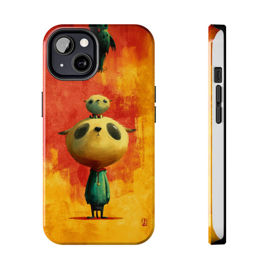 Whimsical Tough Phone Cases - Cute Animal Design for Trendy Protection