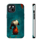 Whimsical Dog Tough Phone Case - Perfect for Pet Lovers!