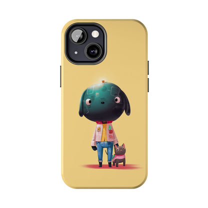 Cute Dog-Themed Tough Phone Cases for Pet Lovers - Durable Protection & Whimsical Design