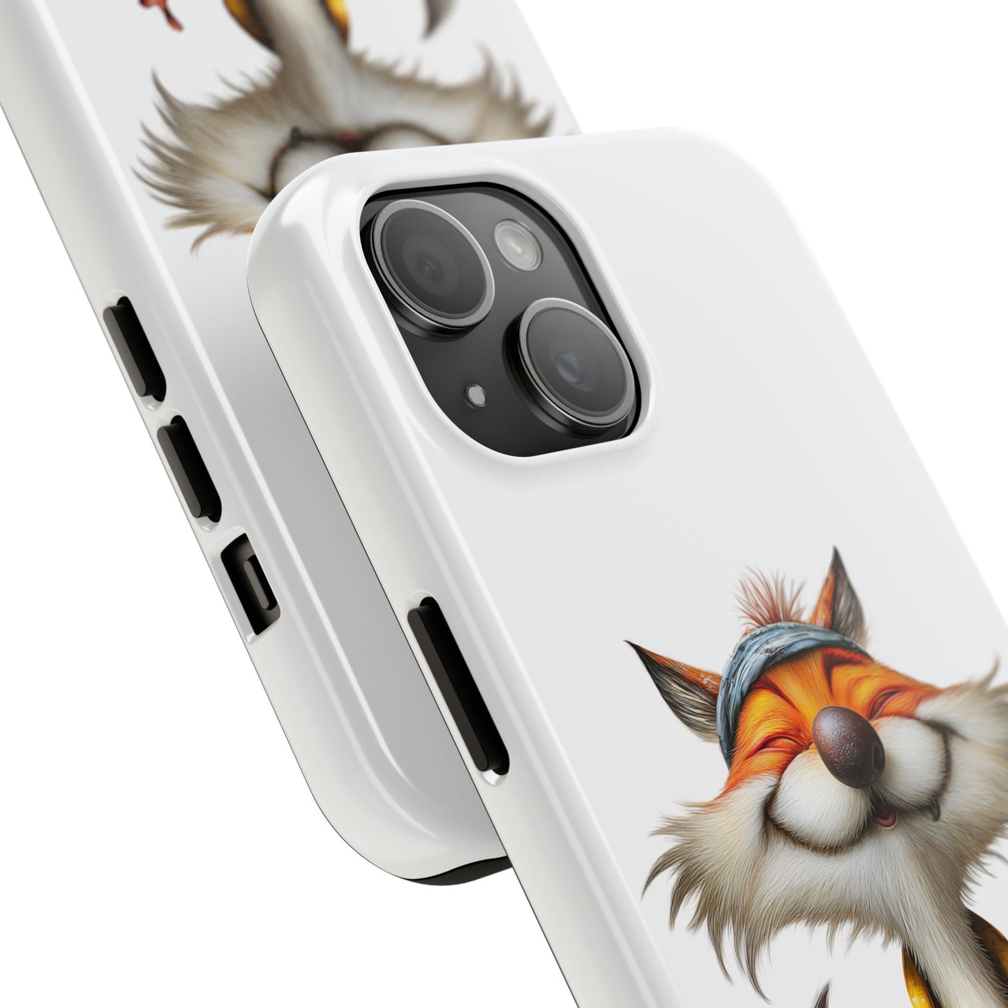 Playful Fox Tough Phone Case | Cute Cartoon Animal Cover by Skipper