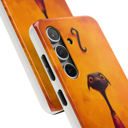 Whimsical Tough Phone Cases - Unique, Durable Design for Creative Minds