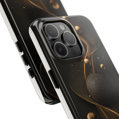 Elegant Abstract Galaxy Tough Phone Case - Perfect for Cosmic Art Lovers