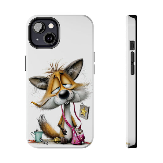Funny Fox Phone Case – Tough, Fun Animal Accessory for Kids & Animal Lovers