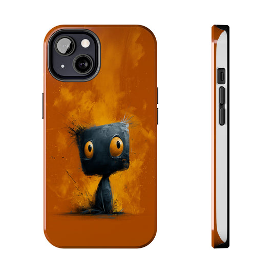 Cute Monster Tough Phone Case - Durable Protector for Kids & Adults