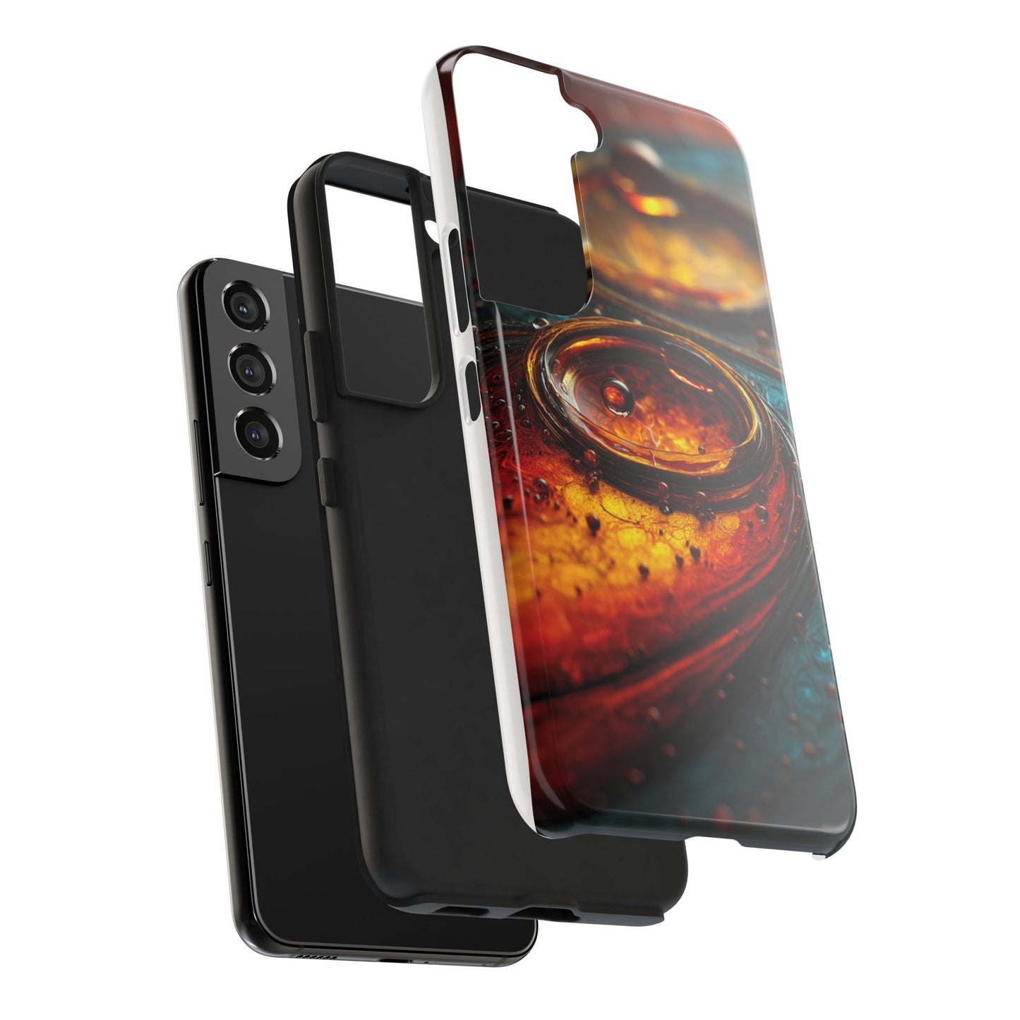 Artistic Tough Phone Case – Abstract Colorful Design for Unique Protection