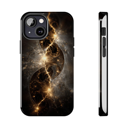 Galaxy-Inspired Tough Phone Case - Cosmic Protection for Your Device