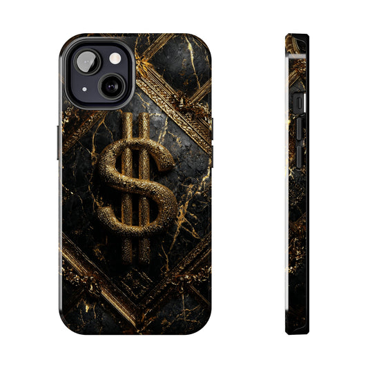Prosperity Dollar Sign Tough Phone Case | Luxury Symbol of Abundance | Premium Tech Accessory