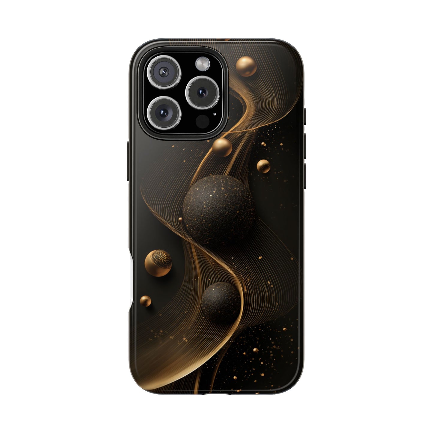 Elegant Abstract Galaxy Tough Phone Case - Perfect for Cosmic Art Lovers