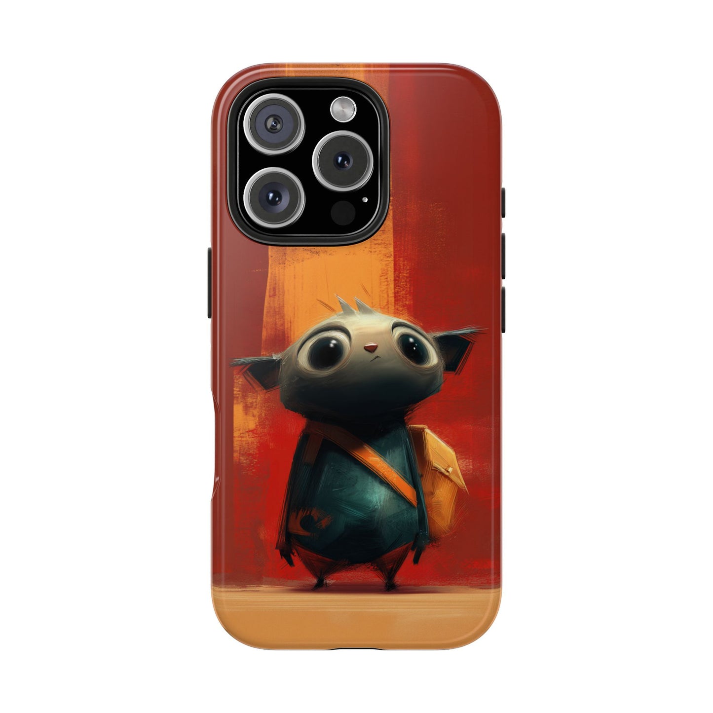 Adventurous Character Tough Phone Case - Durable Protection for Creative Souls