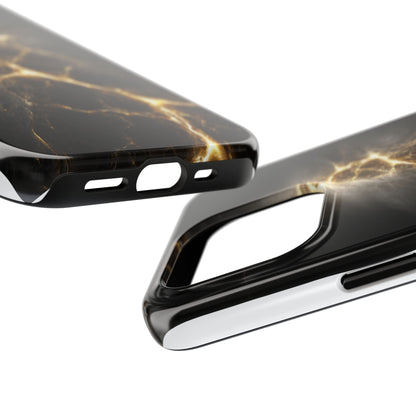 Lightning Bolt Tough Phone Case - Durable & Stylish Protection