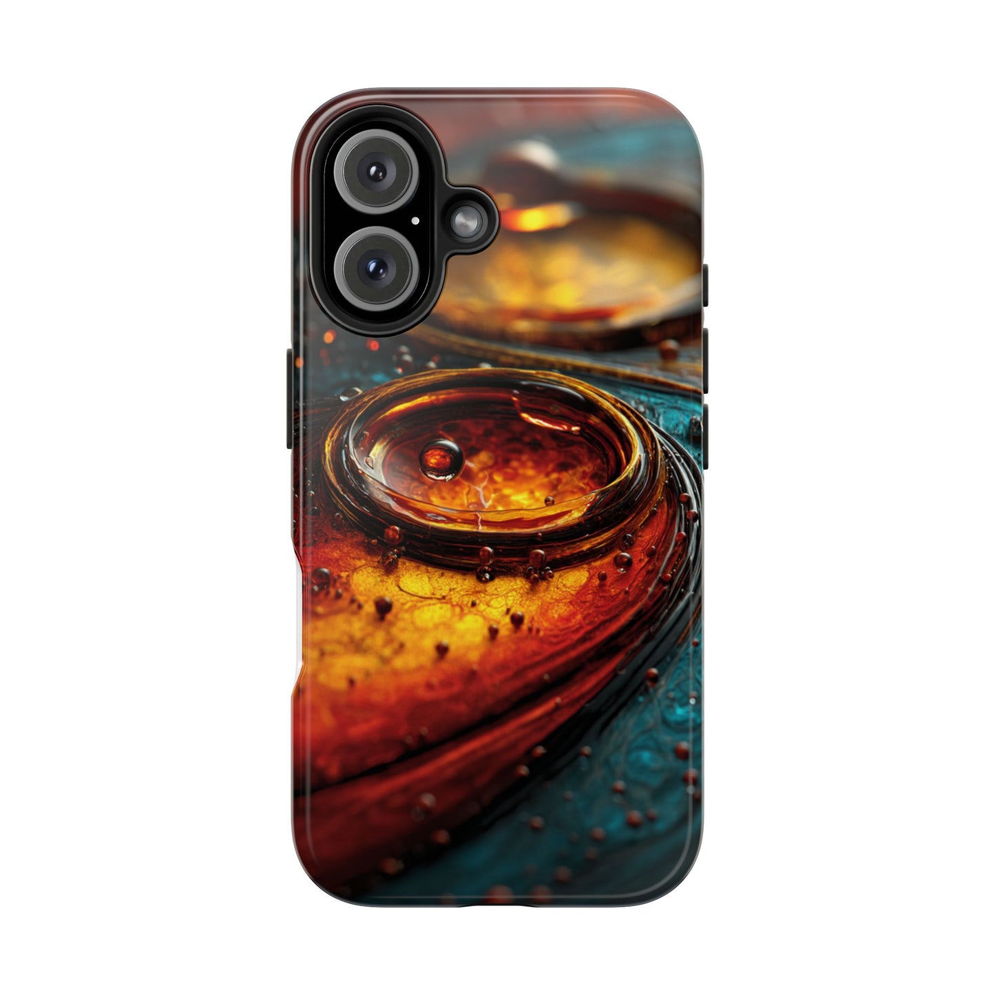 Artistic Tough Phone Case – Abstract Colorful Design for Unique Protection
