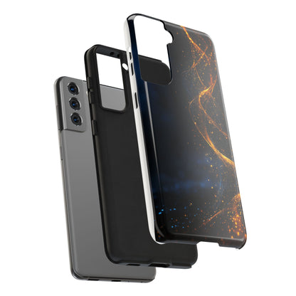 Galaxy Sparkle Tough Phone Case - Durable Protection with Elegant Design