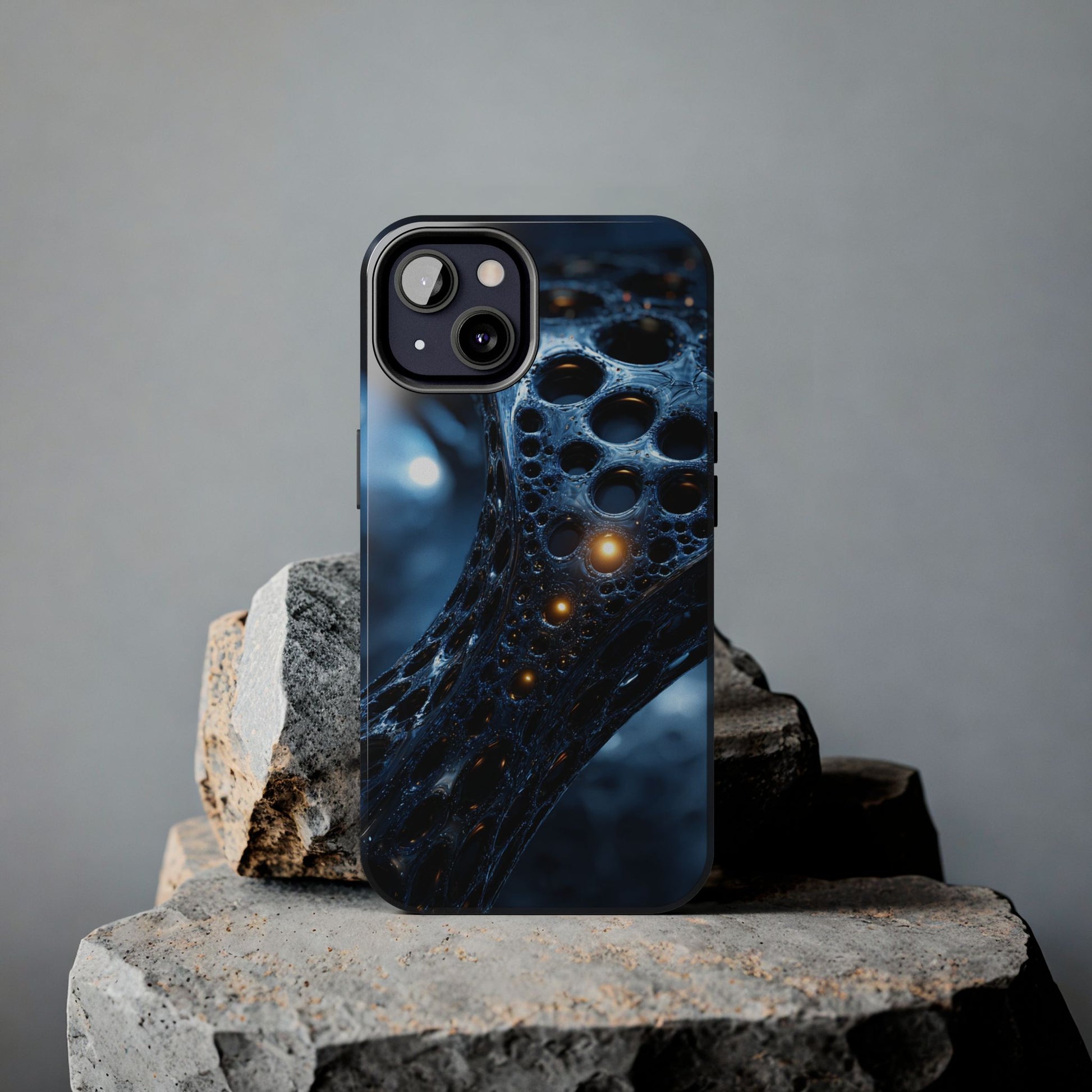 Skipper’s cosmic tough case — where art and protection collide.