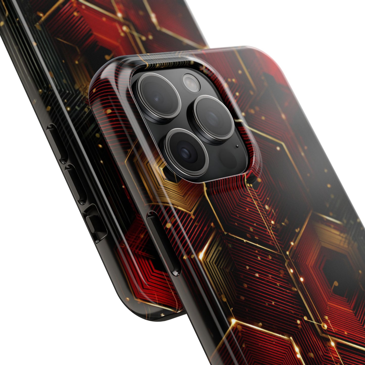 Modern Geometric Art Tough Phone Case by Skipper – Premium Stylish Tech Accessory