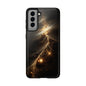 Cosmic Glow Tough Phone Case - Galaxy Design for Sci-Fi Lovers