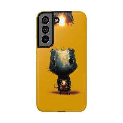 Whimsical Tough Phone Case | Cute Character Design for Animal Lovers