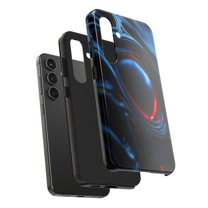 Edgy Tough Phone Case | Durable Smartphone Protection, Cyberpunk Design, Unique Gift for Him, Halloween Tech Accessory