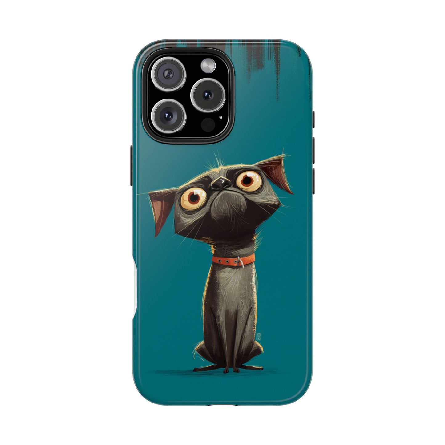 Cute Dog Tough Phone Case - Durable Protection for Pet Lovers