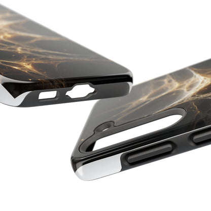 Abstract Cosmic Tough Phone Case - Stylish & Durable Cell Phone Protection