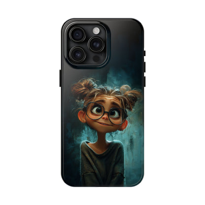 Cute Character Tough Phone Case - Perfect Gift for Kids and Teens