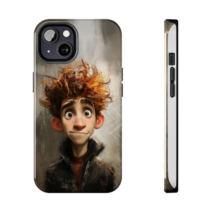 Whimsical Tough Phone Case – Unique Art Design for Creative Souls