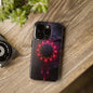 Solar Nexus Neon Nexus Phone Case - Stellar Core Energy Ring by Artist Skipper | Premium Space Tech Phone Cover