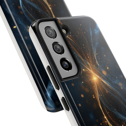 Cosmic Swirl Tough Phone Case - Protective Cover for Stylish Tech Lovers