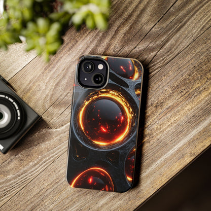 Premium modern phone case with cosmic and sci-fi design