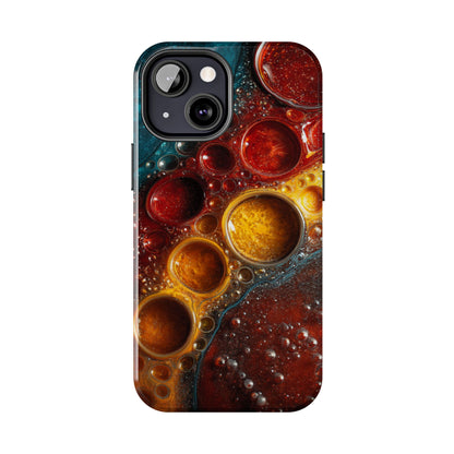 Vibrant Abstract Tough Phone Case - Durable and Stylish Protection