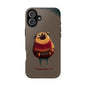 Cute Pug Tough Phone Case - Durable & Stylish Protection for Pet Lovers