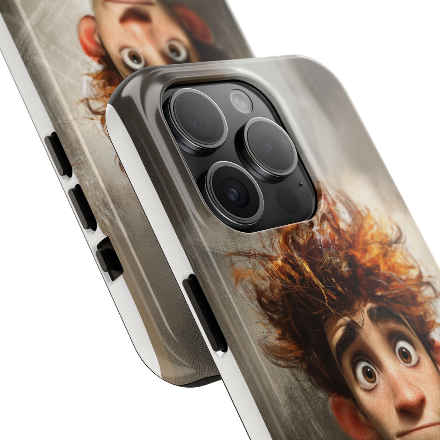 Whimsical Tough Phone Case – Unique Art Design for Creative Souls