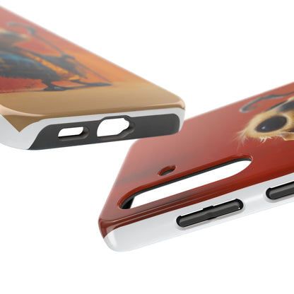 Whimsical Tough Phone Case - Cute Character Design for Kids & Adults
