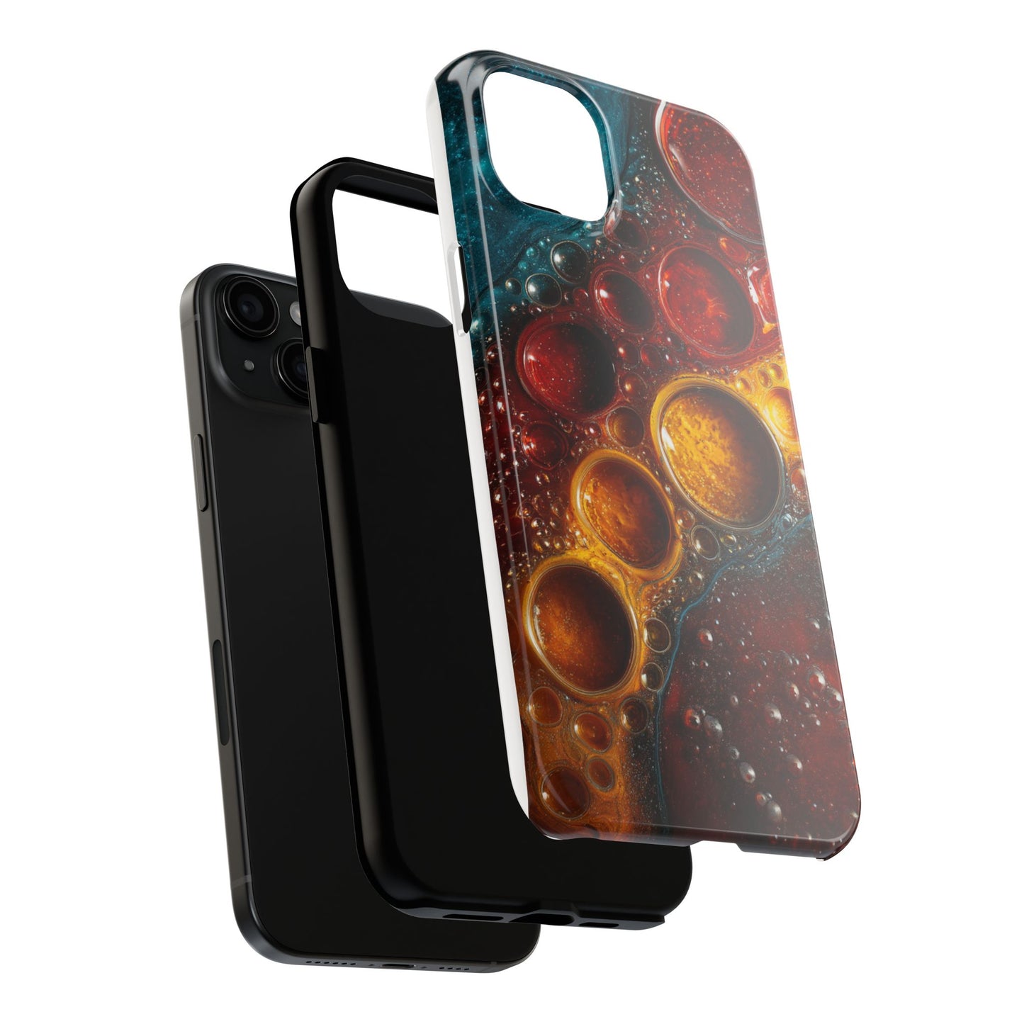 Vibrant Abstract Tough Phone Case - Durable and Stylish Protection