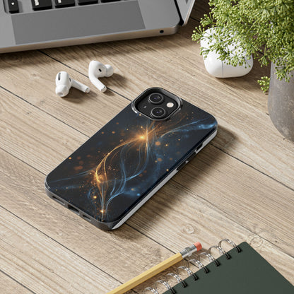Cosmic Swirl Tough Phone Case - Protective Cover for Stylish Tech Lovers