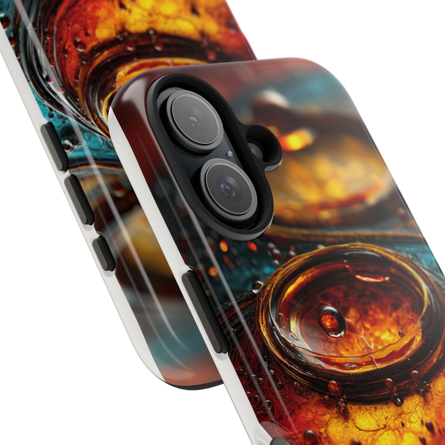 Artistic Tough Phone Case – Abstract Colorful Design for Unique Protection