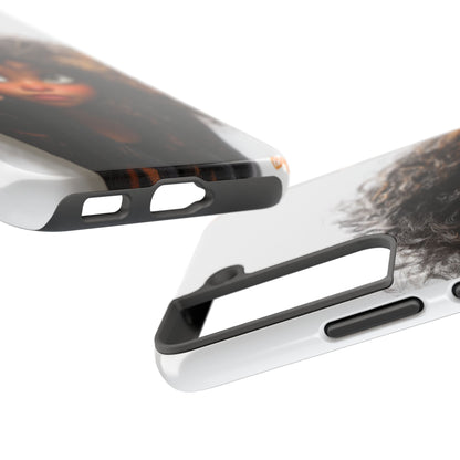 Whimsical Tough Phone Case – Playful Character Design for Teens & Creatives