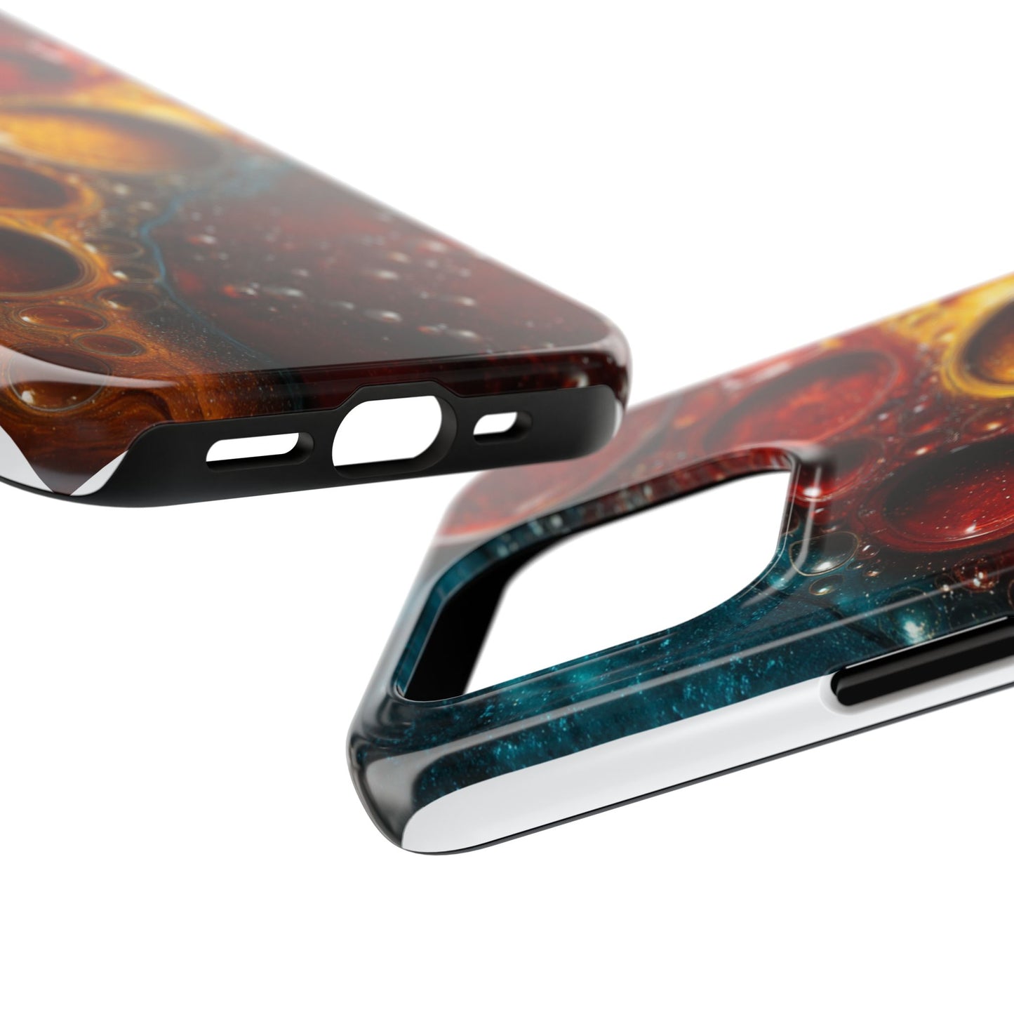 Vibrant Abstract Tough Phone Case - Durable and Stylish Protection