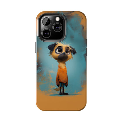 Cute Cartoon Dog Tough Phone Case for Pet Lovers
