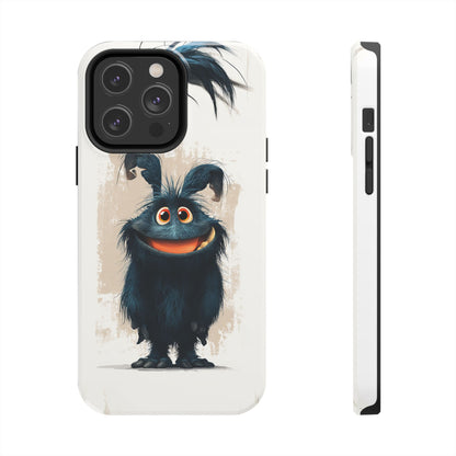 Whimsical Monster Tough Phone Case - Durable Protection for Fun-Loving Individuals