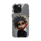 Whimsical Tough Phone Case - Artistic Design for Kids and Tweens