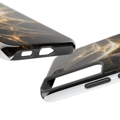 Abstract Cosmic Tough Phone Case - Stylish & Durable Cell Phone Protection