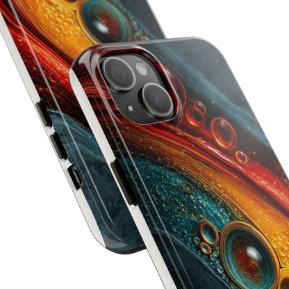 Vibrant Abstract Phone Case - Tough Protection with Style