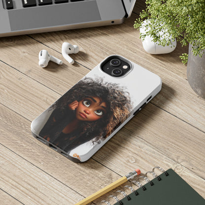 Whimsical Tough Phone Case – Playful Character Design for Teens & Creatives