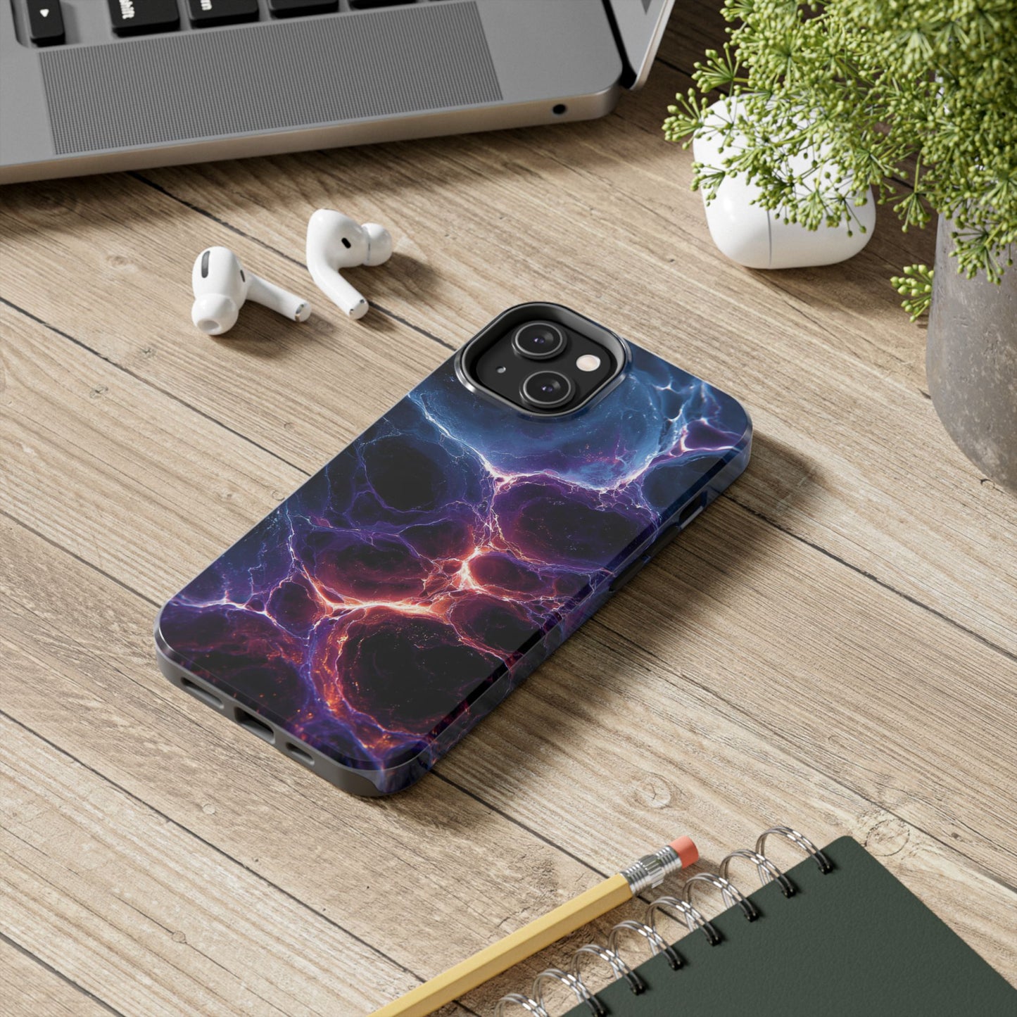 Galaxy-Inspired Tough Phone Case by Skipper — Cosmic Protection for Your Phone