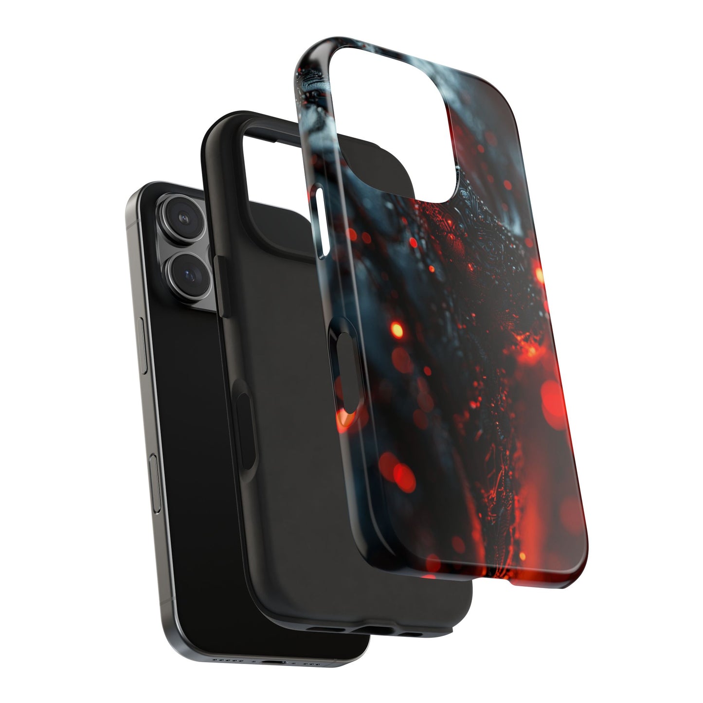 Bold Abstract Tough Phone Case - Unique Design for Tech Lovers, Gift for Him or Her, Stylish Protection, Modern Phone Cover